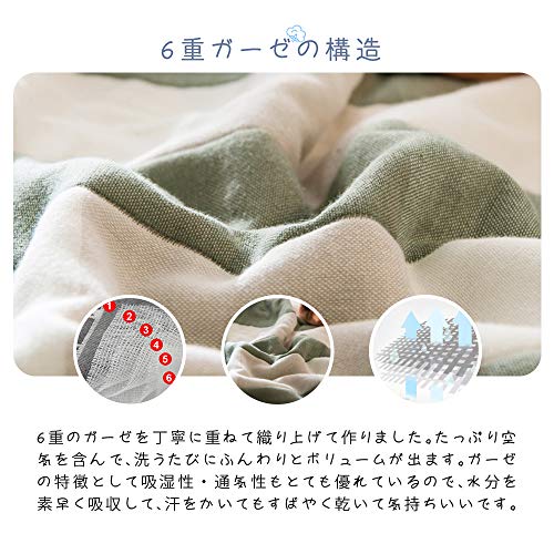 6重ガーゼケット 2