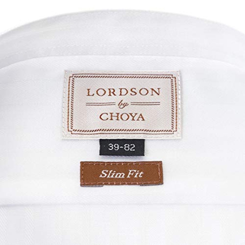 LORDSON by CHOYA スリムフィット 長袖スタンドカラーワイシャツ 5