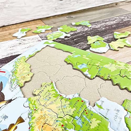 世界地図パズル 6
