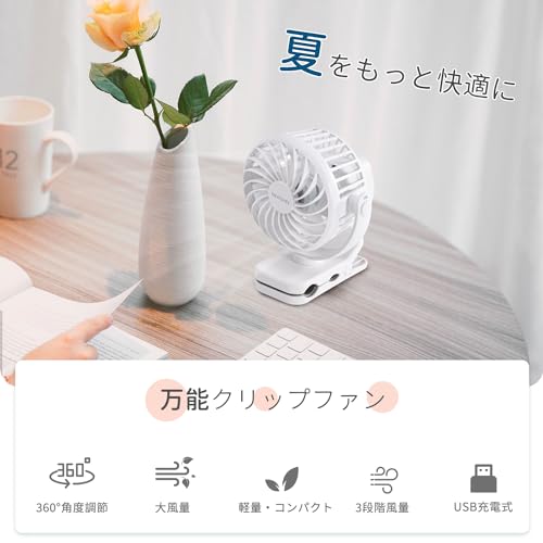 小型クリップファン 2