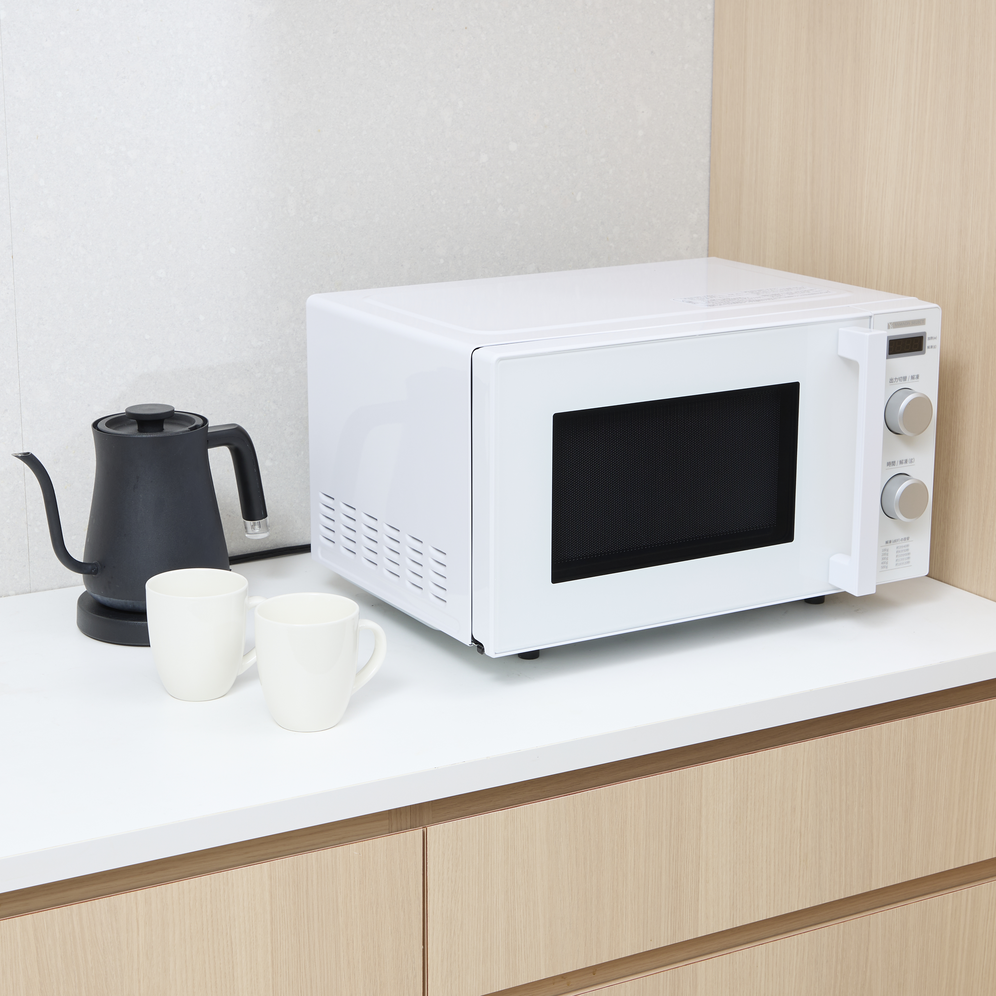 ヤマダデンキ YAMADASELECT 単機能電子レンジ YMW-ST17J1を検証