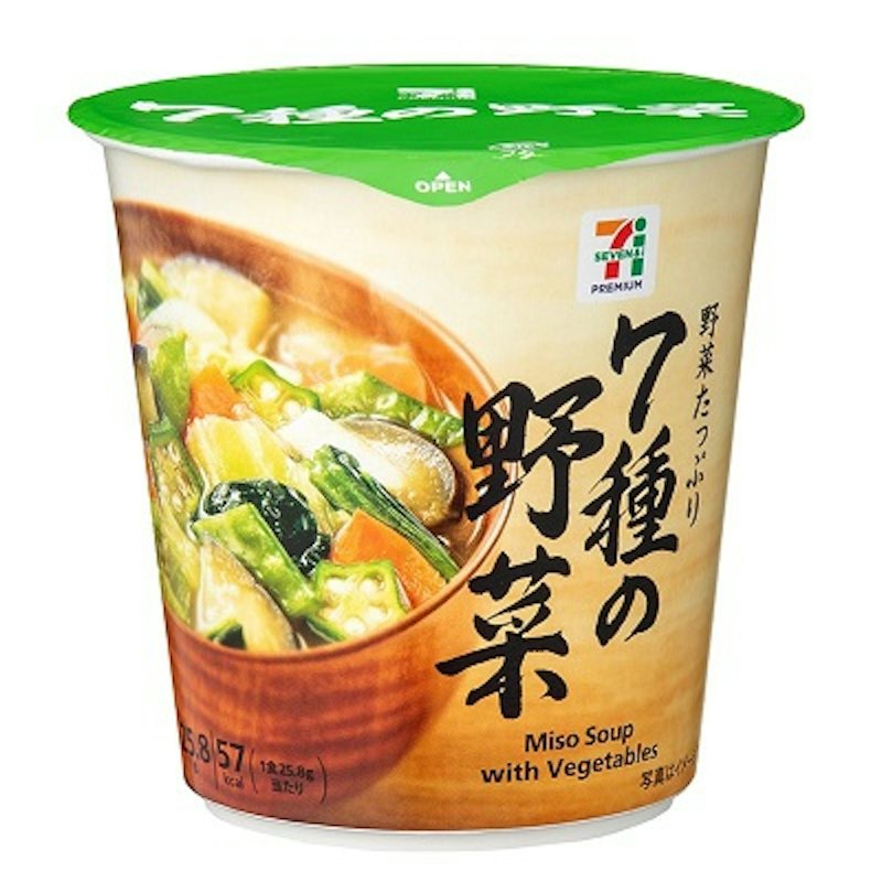 カップみそ汁 7種の野菜 1