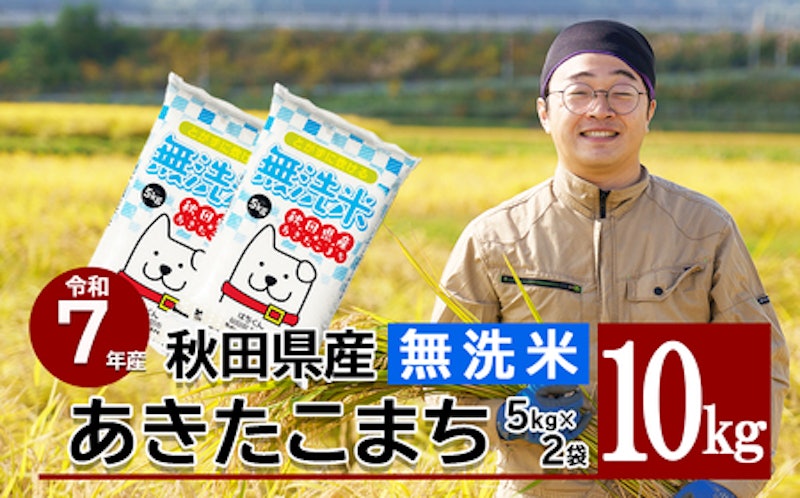 秋田県産あきたこまち 無洗米 1