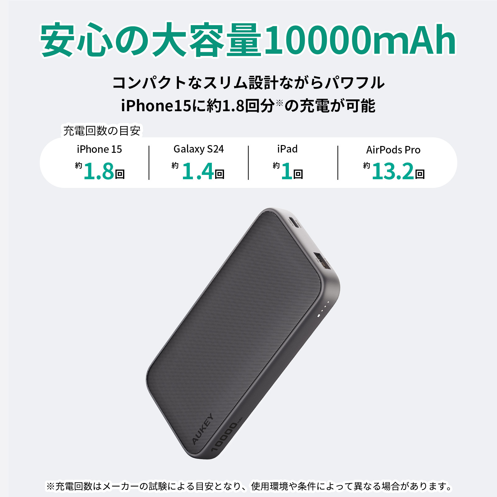 Spark Go 10K モバイルバッテリー 4