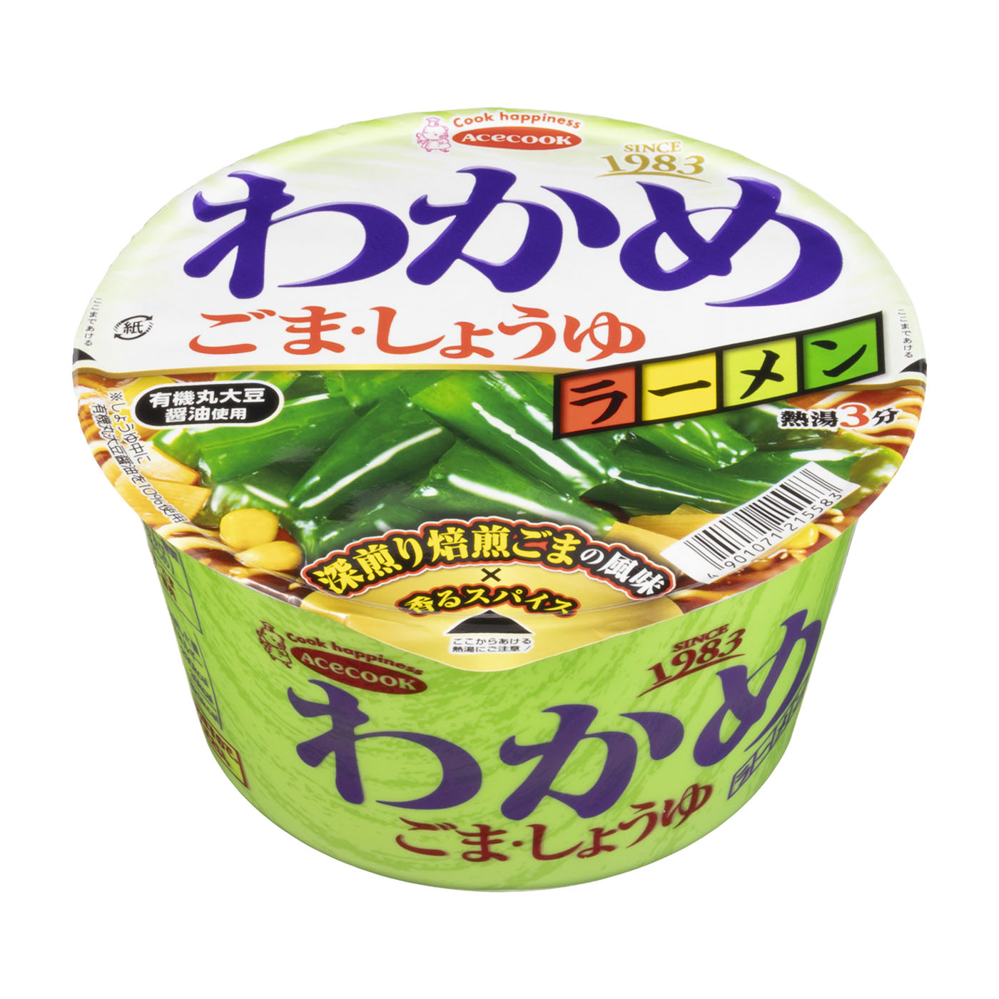 エースコック わかめラーメン ごま・しょうゆをレビュー！クチコミ