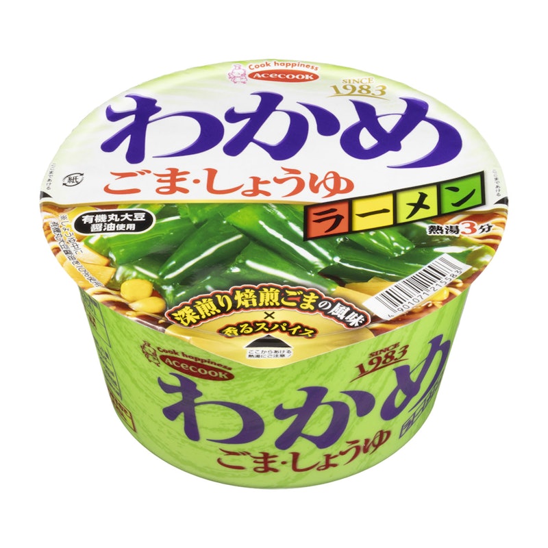 わかめラーメン ごま・しょうゆ 1
