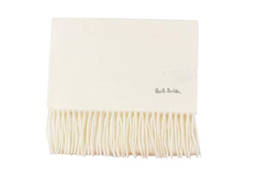 【未使用美品】ポールスミス　カシミヤマフラー　Paul Smith ホワイト Paul Smith 【並行輸入品】ラッピング無料 ポールスミス