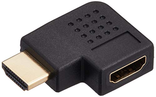 HDMI 変換 アダプタ L型 L字型 方向変換 上向き 下向き 右向き 左向き HDMI オス メス コネクタ 向き変換