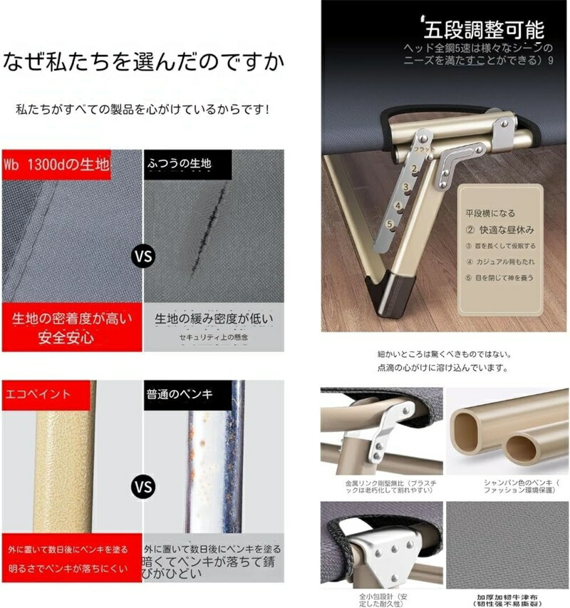 折りたたみ式コンパクトコット 2