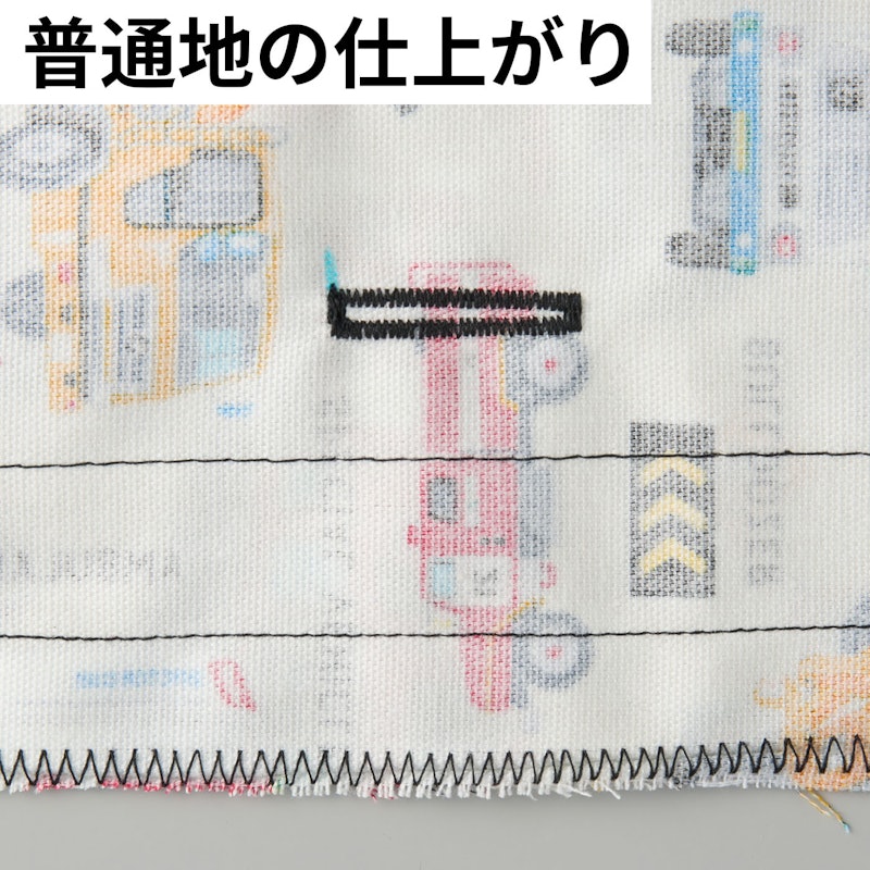 プログラム自動糸切り機能付コンピュータミシン 6