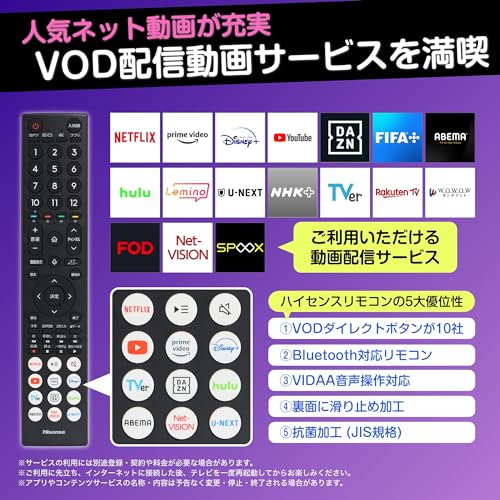 4K液晶テレビ 6
