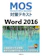 日経BP MOS対策テキスト Word 2016 1