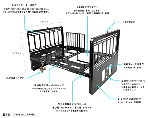 3wayオープンフレーム スタック式 2
