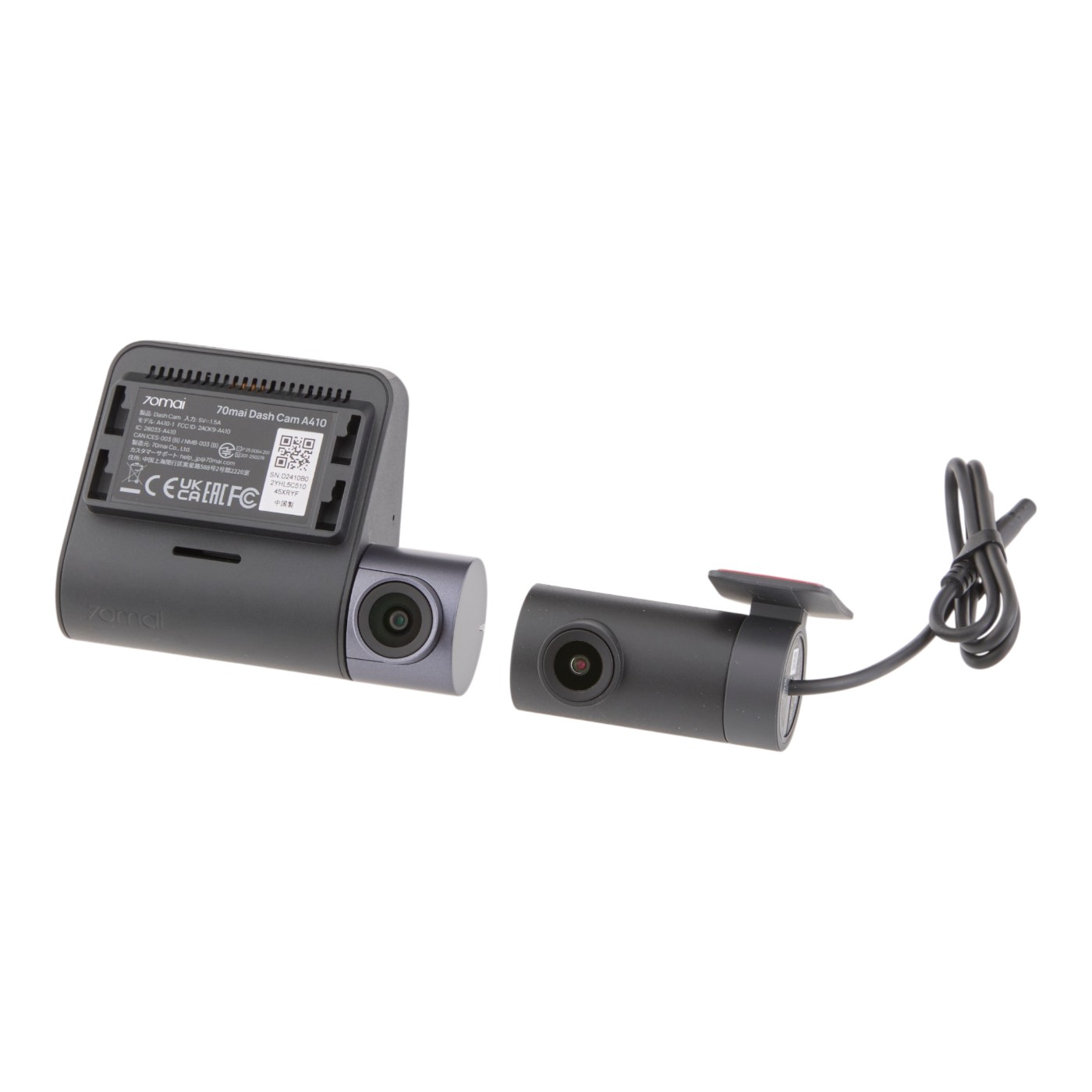 70mai  ドライブレコーダー 70mai Dash Cam 4K Omni ドライブレコーダー 前後2カメラ 360全方位