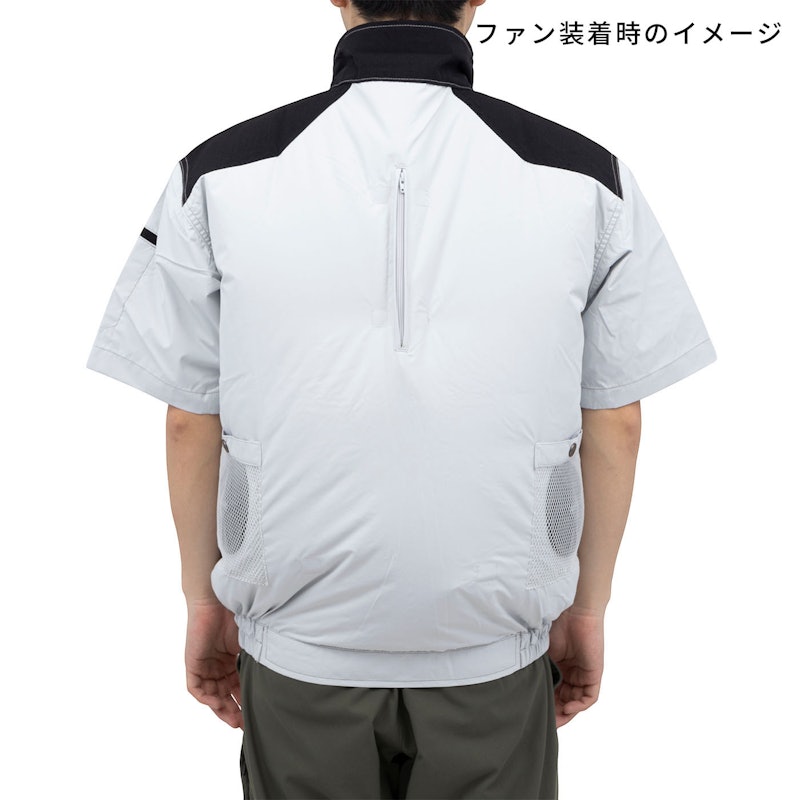 空調服半袖ブルゾン 6