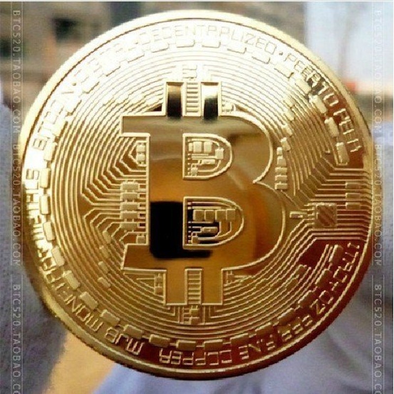 ゴルフマーカー ビットコイン 1
