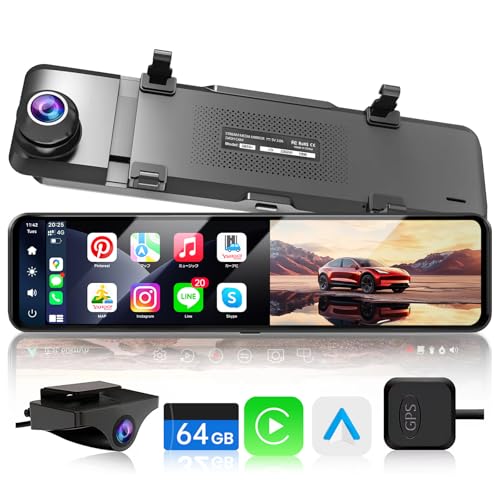【新品未使用】JADO SMART ストリーミングメディア ドライブレコーダー JADO SMART ドライブレコーダー ミラー型タッチパネル操作式