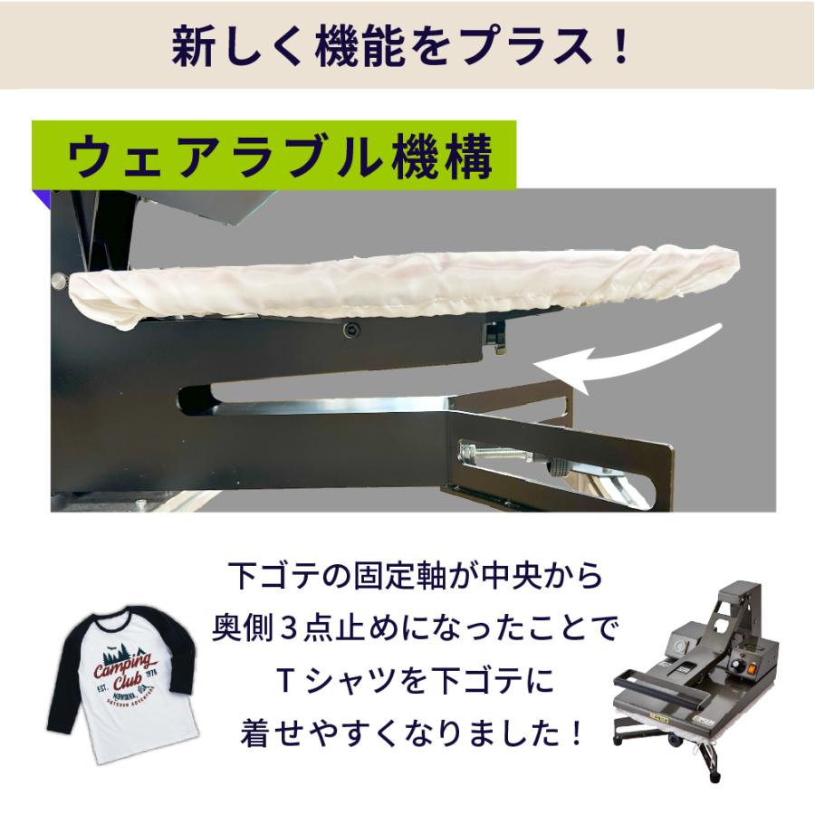 手動アイロンプレス機 5