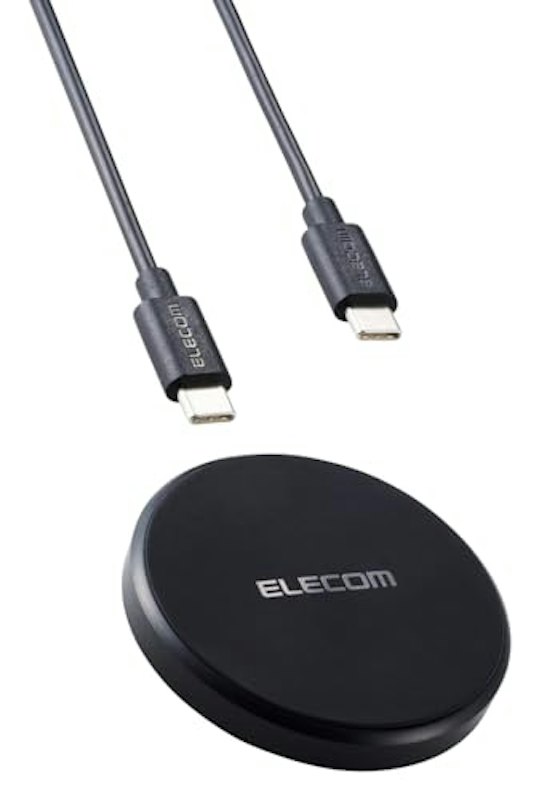 コンパクトQi規格対応ワイヤレス充電器 1