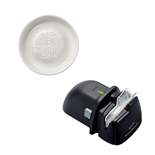 セラミックおろし器＆電動ダイヤモンドシャープナーセット 1
