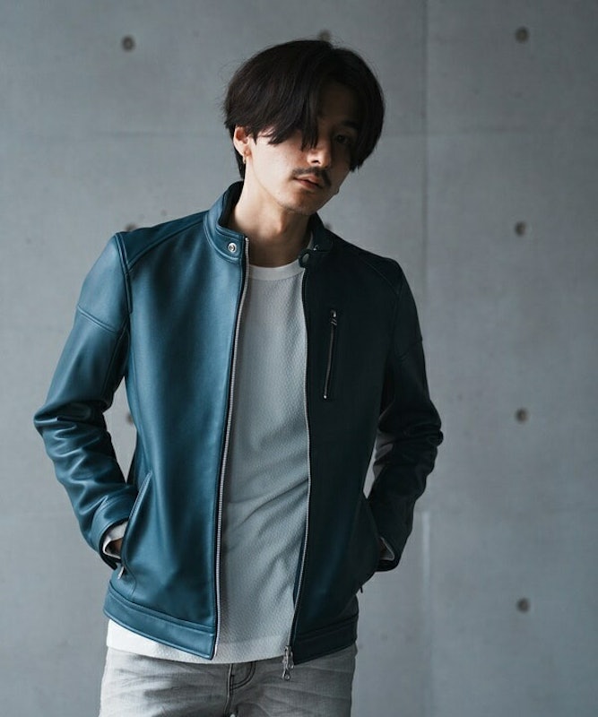 シングルライダースジャケット 13