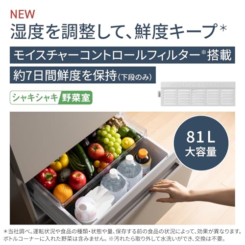  3ドア冷凍冷蔵庫 4