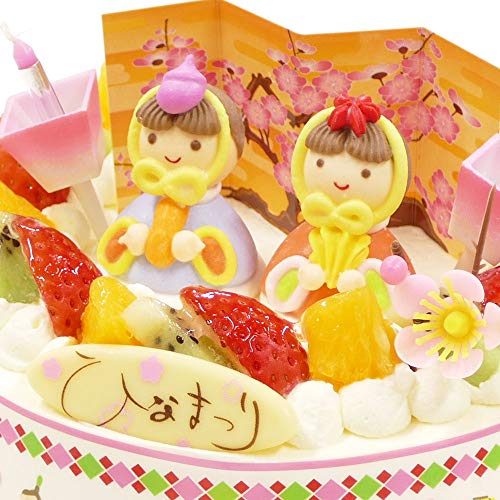 ひな祭り生クリームショートケーキ 2