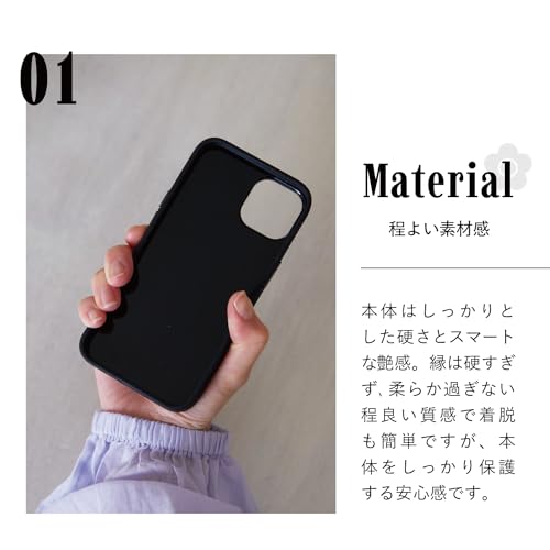 MONOTONE DESIGN HYBRID CLEAR CASE 4