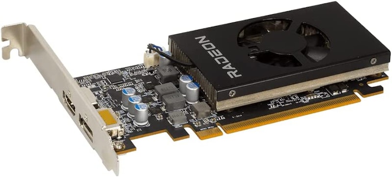 Radeon RX 6400 搭載 ロープロファイル対応 グラフィックボード 3