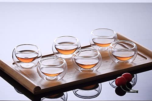 二層茶杯 6個セット 7