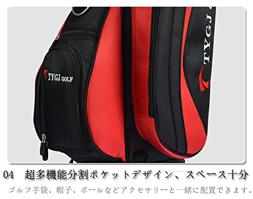 車輪付きプーリーゴルフバッグ 5