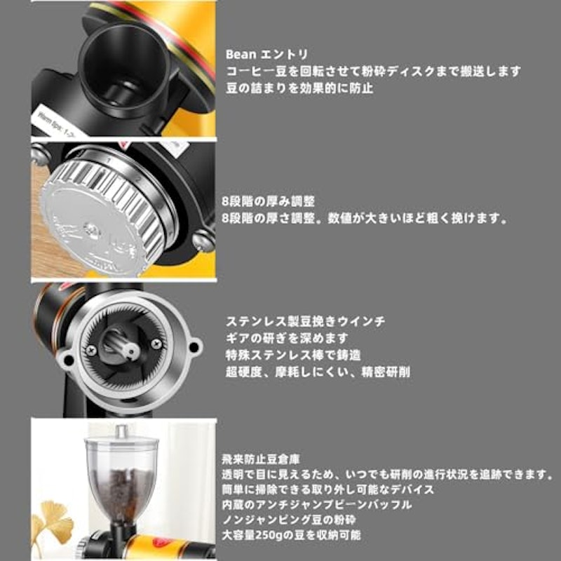 電動コーヒーミル 6
