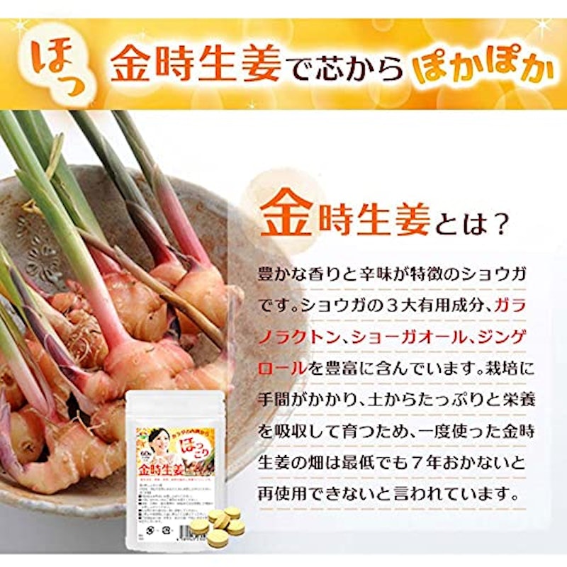 金時生姜サプリメント 4