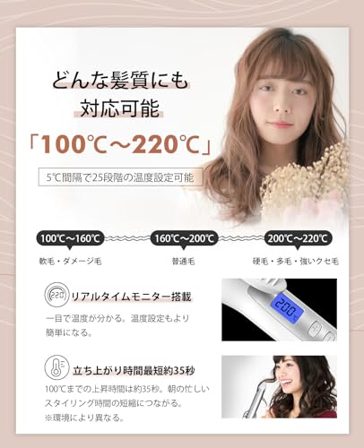 カールアイロン ロングヘア 3