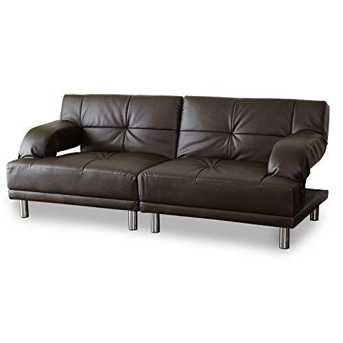 超人気！ソファベッド ソファ ベッド ロータイプ 2人 オシャレ BLACK