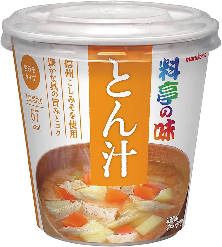 カップ料亭の味 とん汁 1枚目