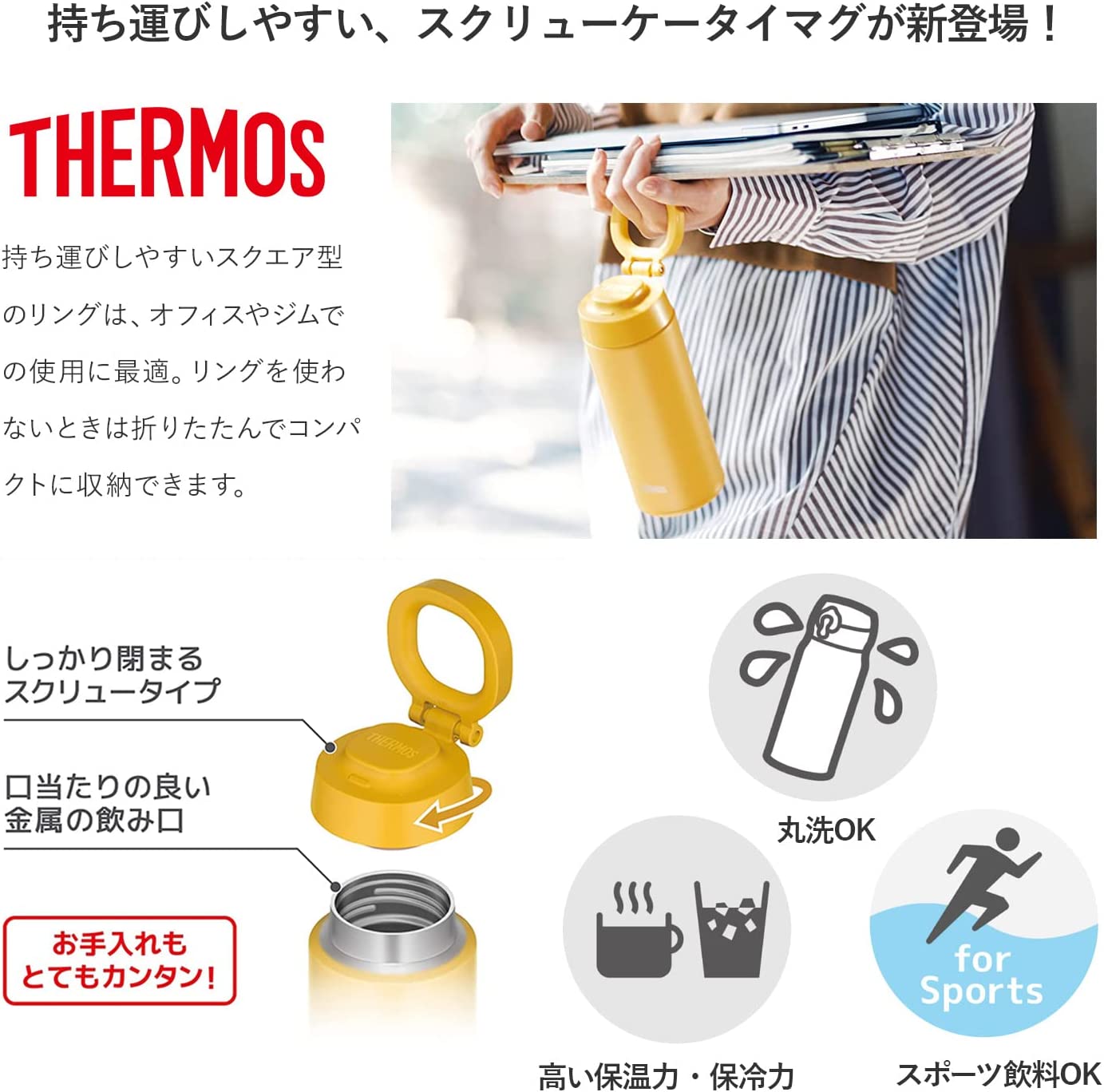 サーモス 真空断熱ケータイマグ 3