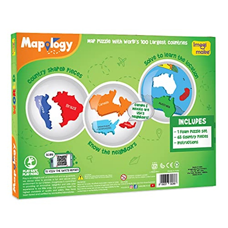 世界地図パズル 5
