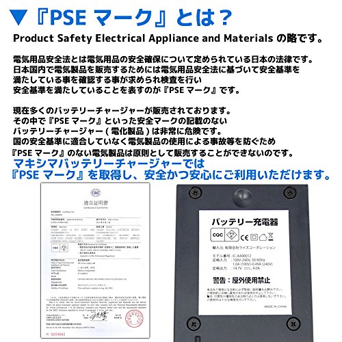 リチウムイオンバッテリー専用充電器 5