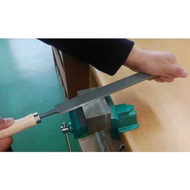 鉄工用ヤスリ 木柄付 2