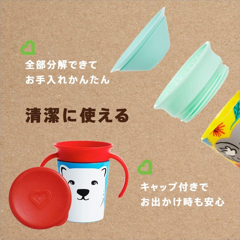ハンドル付きミラクルカップ 6
