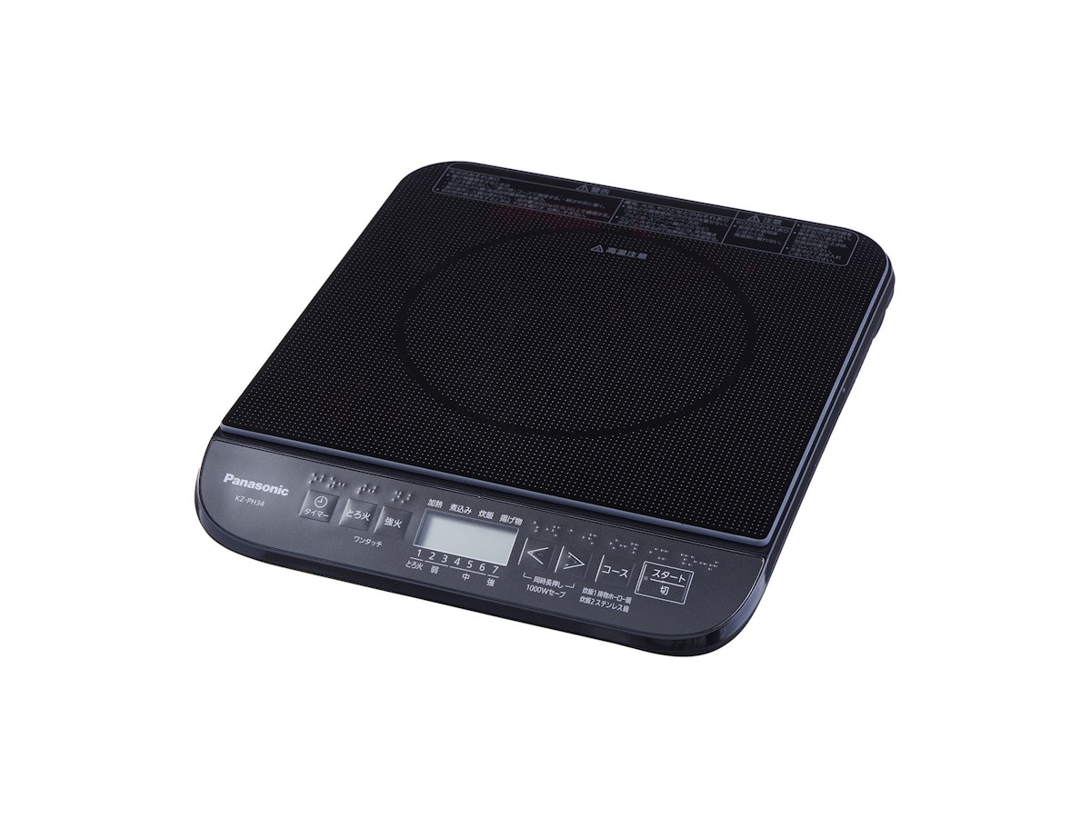 パナソニック 卓上IH調理器 KZ-PH34の口コミ・評判は?実際に使って パナソニック 卓上IH調理器 KZ-PH34の口コミ・評判は?実際に使って