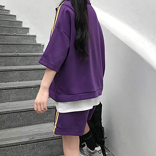 春夏 五分袖 ジャージ 上下セット 3