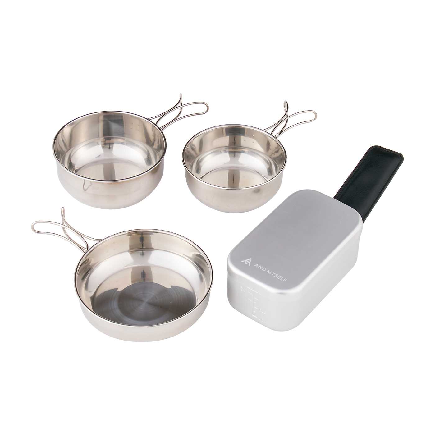 希少 MIRRO バックパッカー メスキット クッカーセット