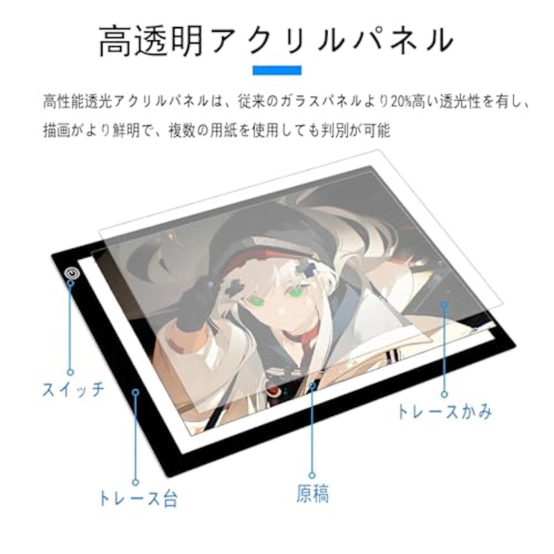 トレース台 2