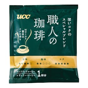 UCC上島珈琲 職人の珈琲 ワンドリップコーヒー 深いコクのスペシャルブレンド クチコミ評価・評判&検証レビュー 2
