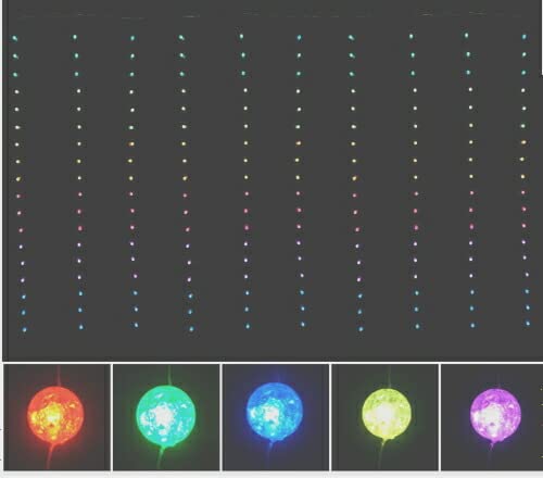 LEDワイヤービーズカーテンライト  1