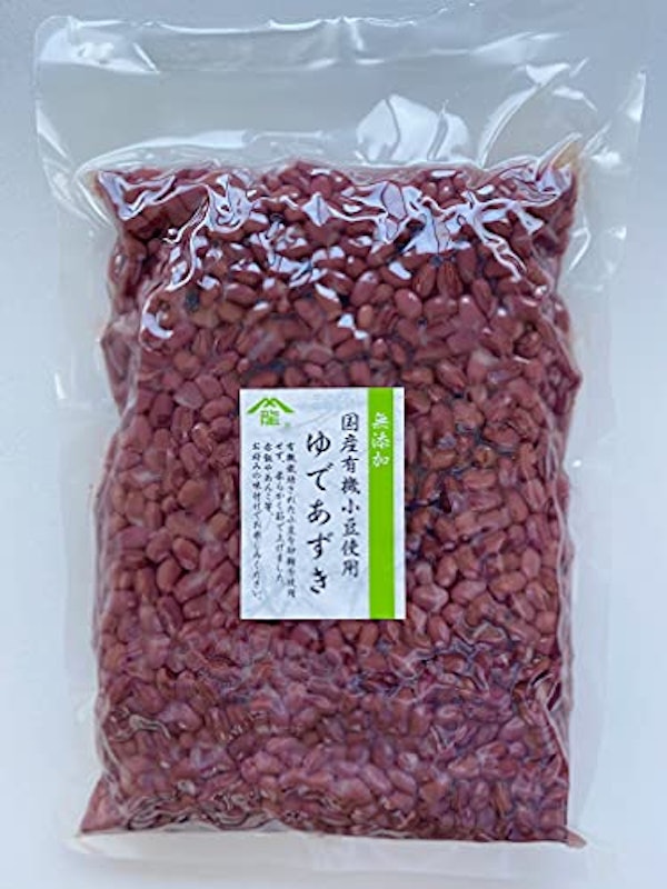 国産有機小豆使用ゆであずき 1
