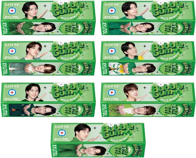 BTS フーセン板ガム 1