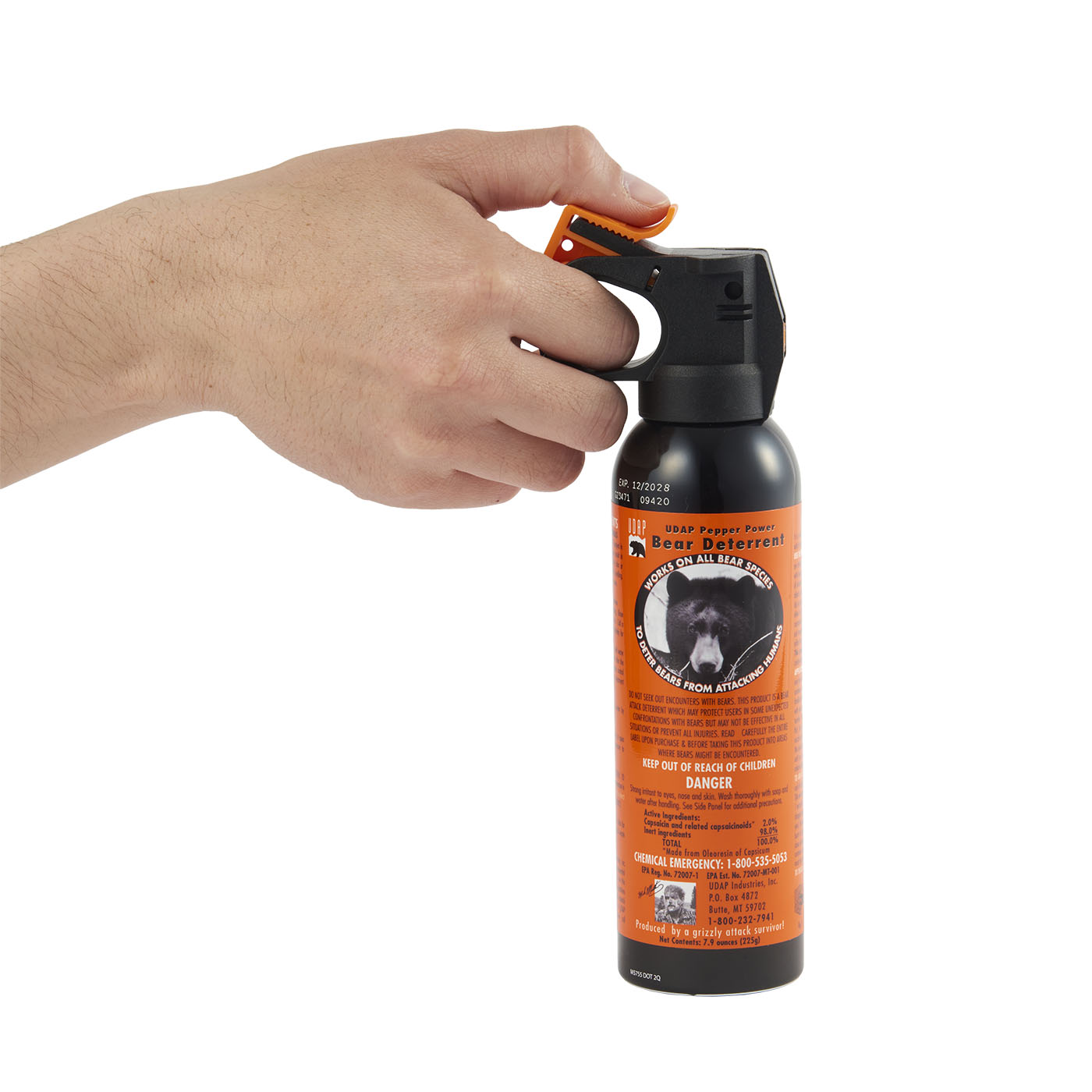 UDAP 熊撃退スプレー ‎12HPをレビュー！クチコミ・評判をもとに徹底
